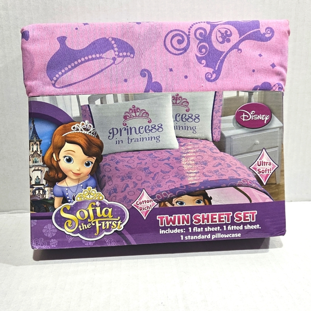 Sofia The First Twin Sheet Set